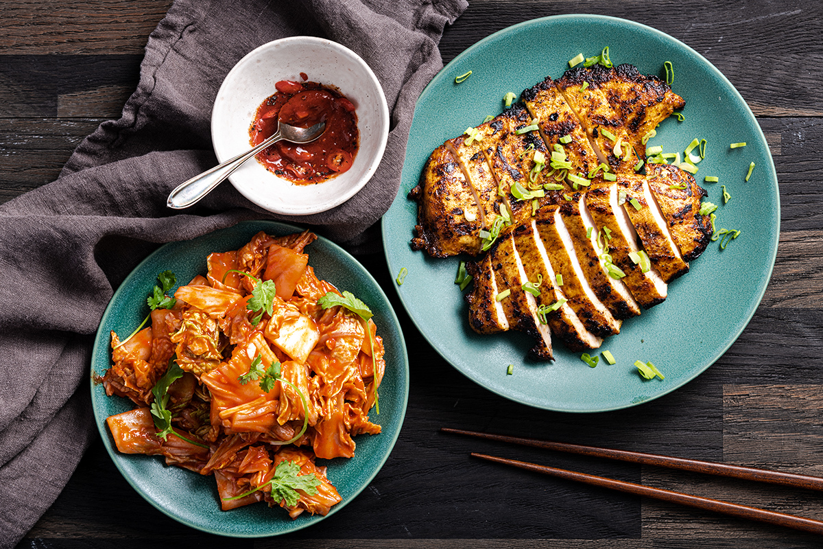 Kanaa ja kiireisen kokin kimchi-1