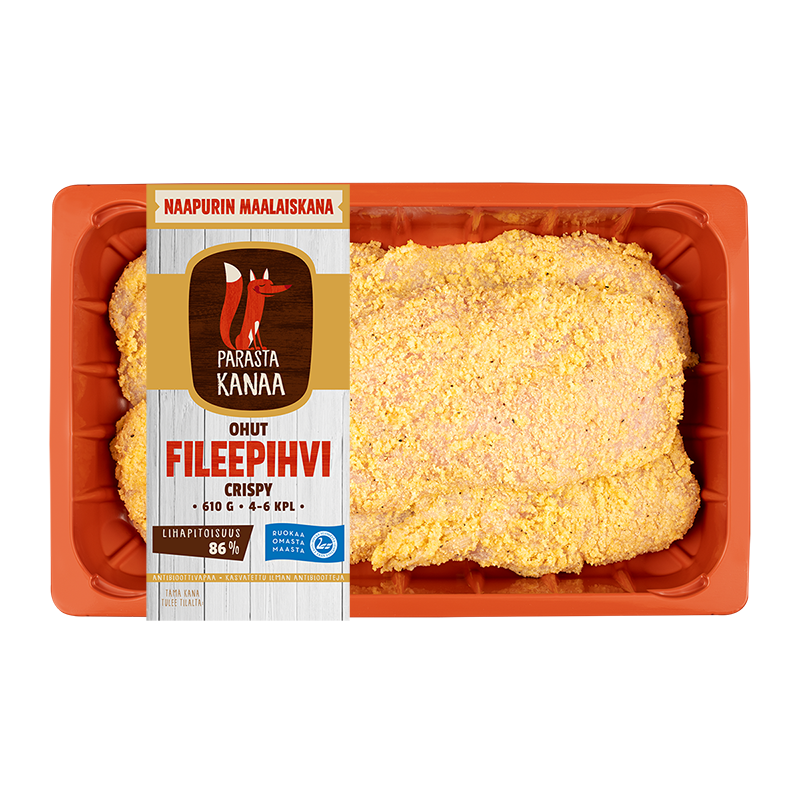 Naapurin Maalaiskanan Ohut Fileepihvi Crispy