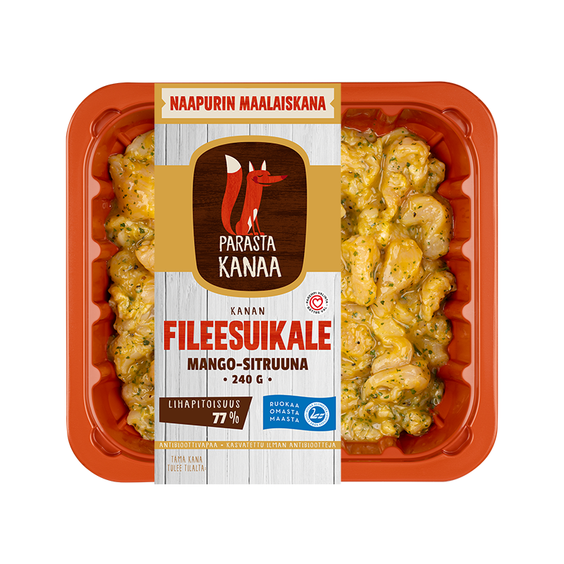 Naapurin Maalaiskanan Fileesuikale Mango-Sitruuna