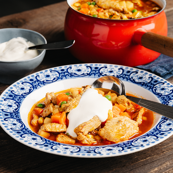 Omenainen kanakeitto