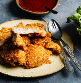 Rapeaa kanaa & maustekastiketta