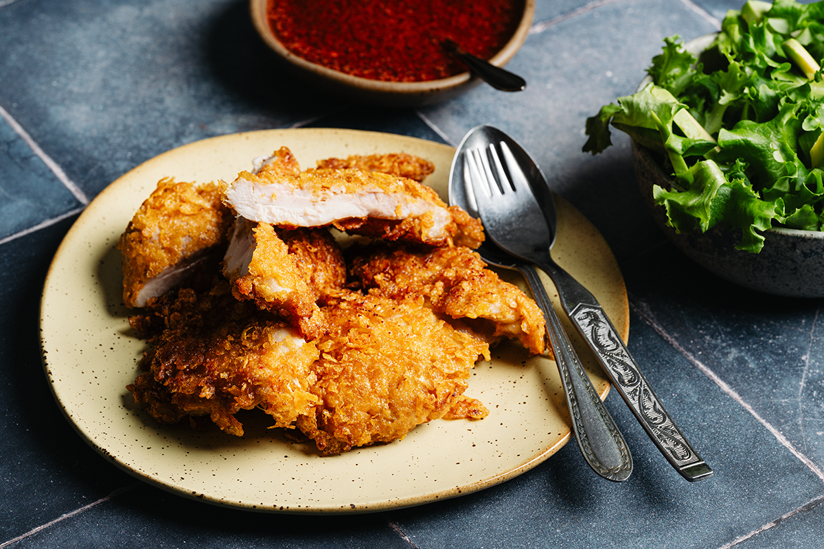 Rapeat kanapihvit ja maustekastike-3