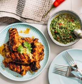 Kanaribsit ja chimichurri