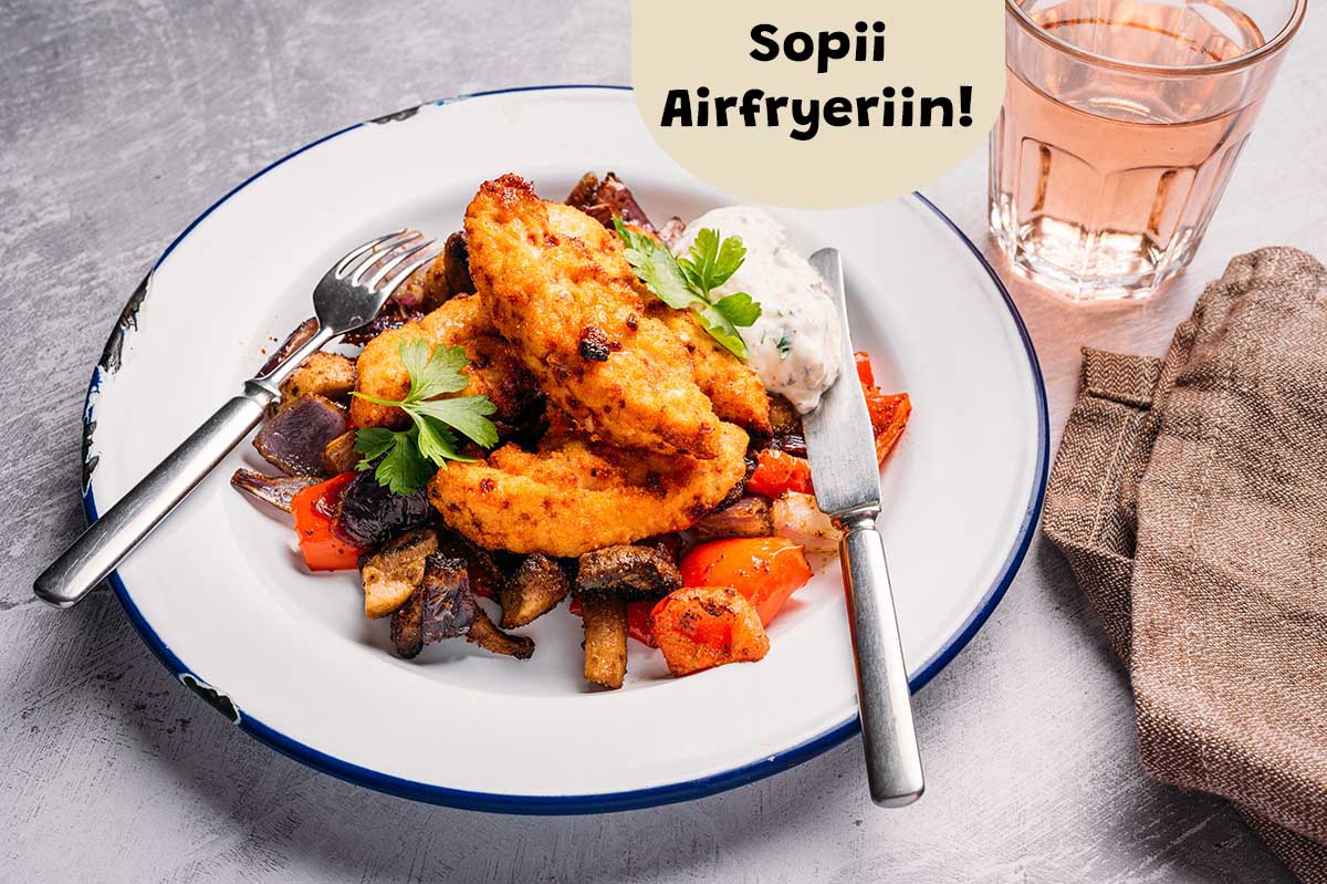 Kana-kasvispannu airfryerissa-3_sopiifryeriin