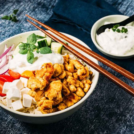 Nopea kanabowl fileejauhelihasta