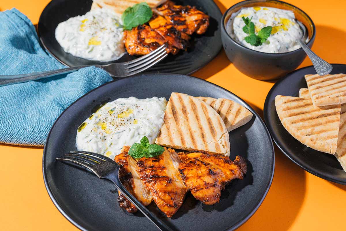 Paistileikkeitä ja tsatsikia-3 kopio